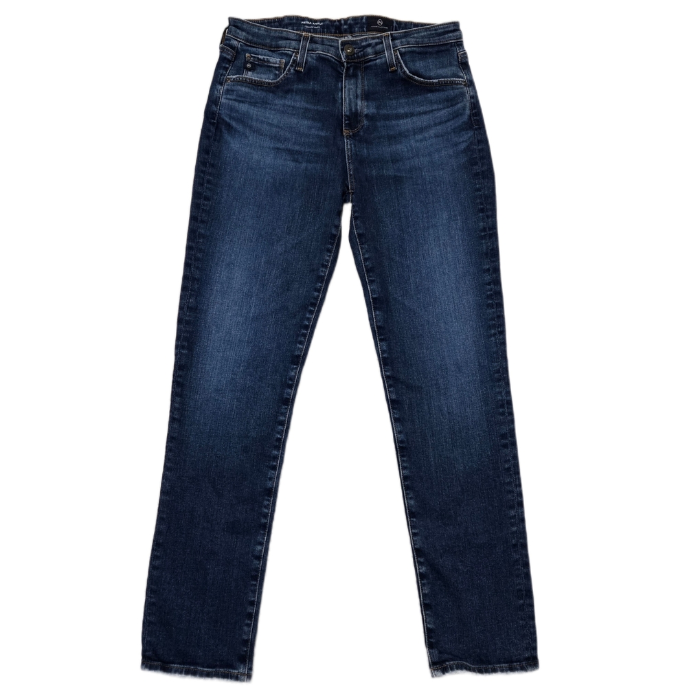 ​AG Adriano Goldschmied Prima Cigarette Ankle Dark Blue Wash Jeans Size 28R